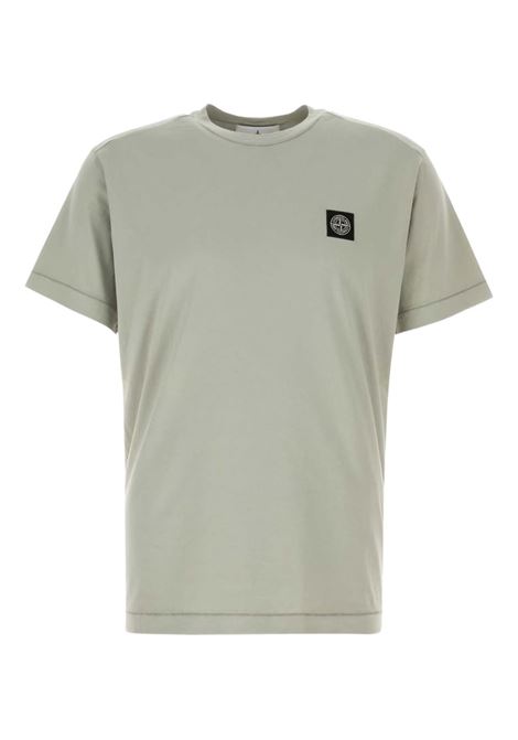 2100027 t-shirt man sage STONE ISLAND | L1S15 2100027 S0013V0055